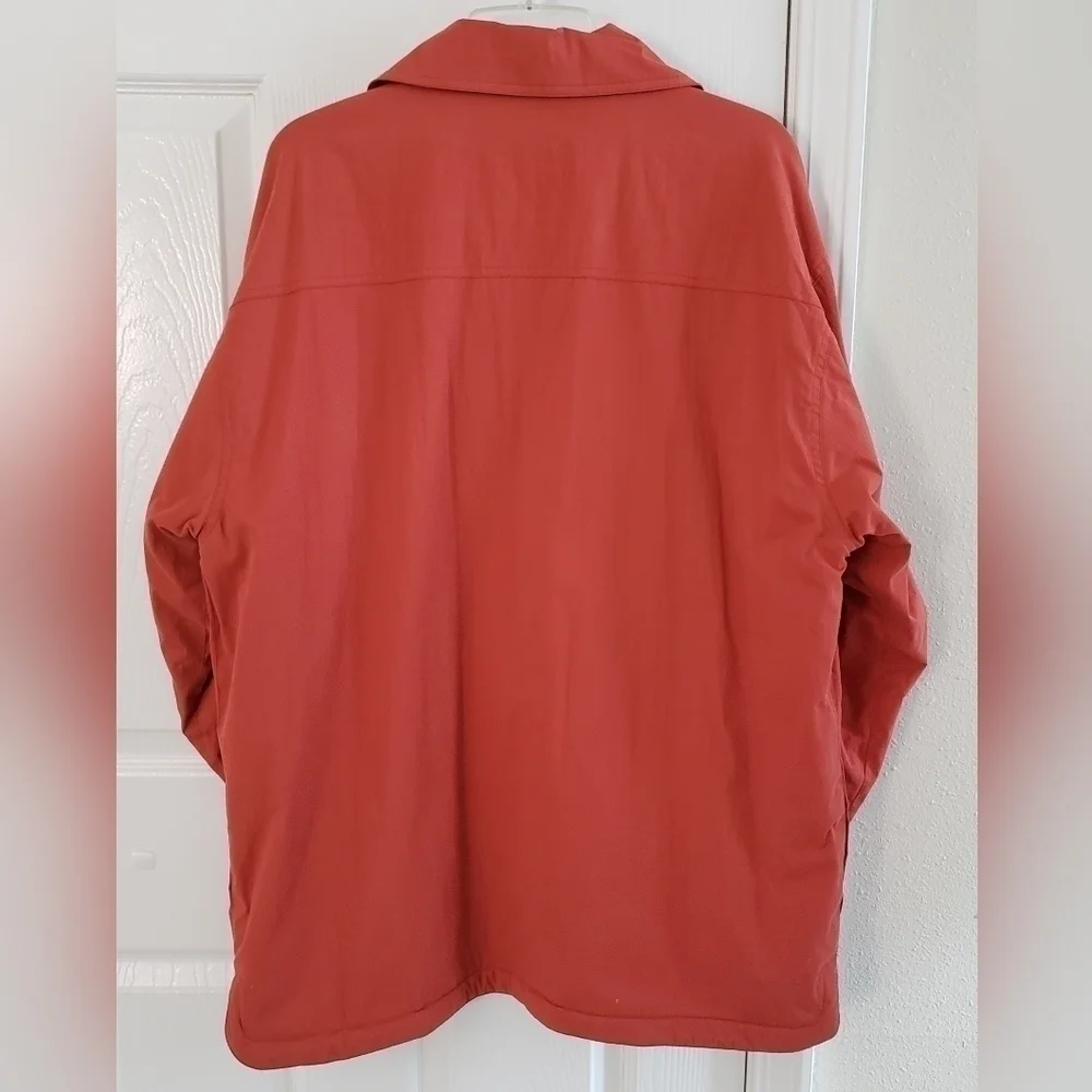 ARIZONA JEAN CO MENS JACKET ORANGE SZ L